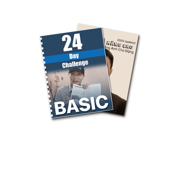 Combo 2 Khoá: 24 Ngày Căn bản + 12 Chủ đề Nâng cao