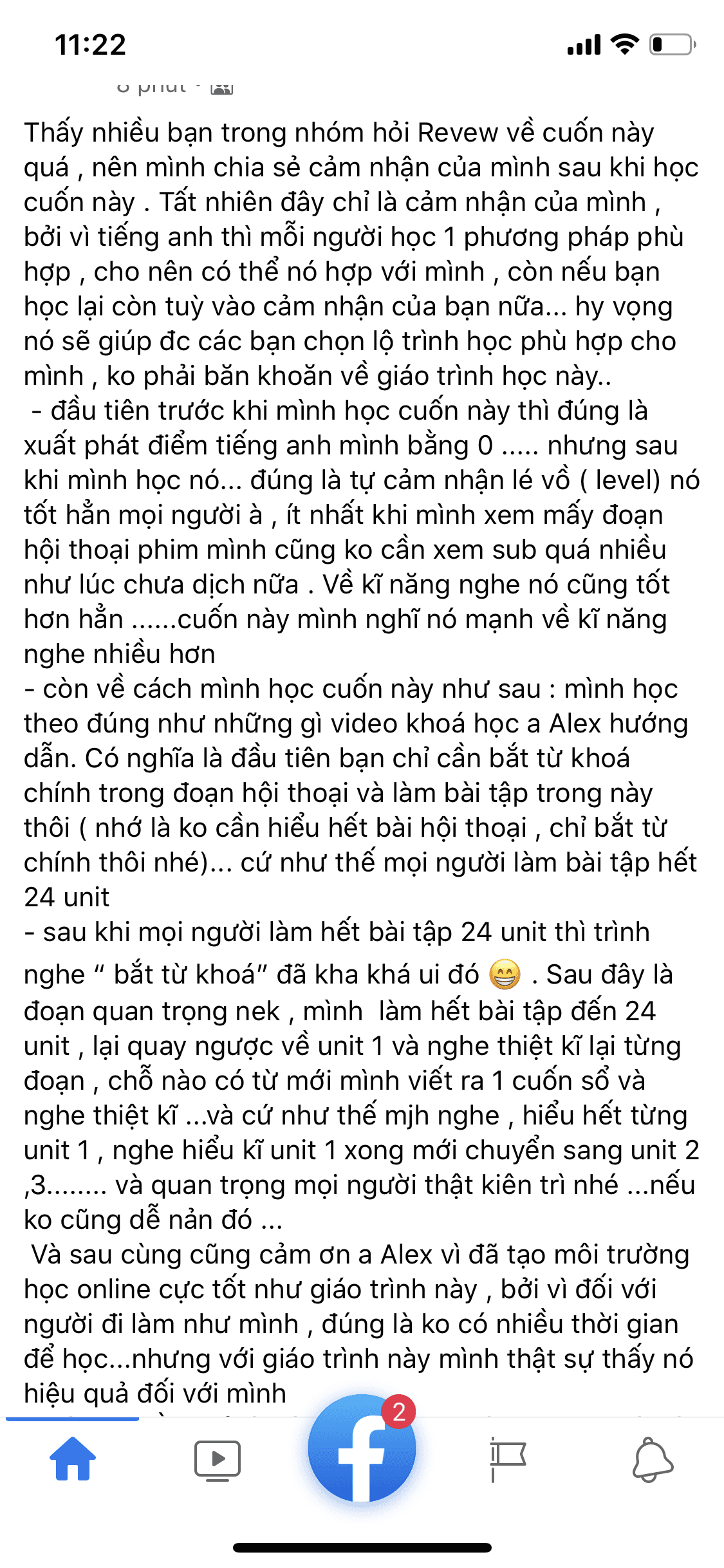 Chia sẻ của học viên về lộ trình và cách học
