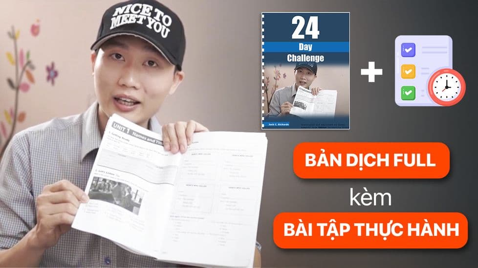 Khoá học 24 Day Challenge